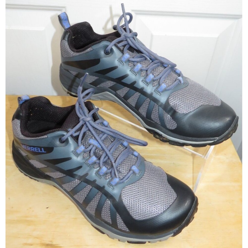 Merrell Siren Edge Q2 Shoes Women's Size 9 Black/Gray Trail Hiking Outdoor